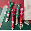 Elementary School Elk Merry Christmas Ten Color Pen Christmas Ballpoint Pen Stationery Santa Claus
