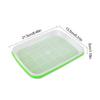 1/3/5/10Pcs Hydroponic Microgreens Sprouter Tray Seed Sprouting Plates Wheatgrass Grower Nursery Trays Home Garden Tools