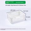 1Pcs Mini Foldable Storage Basket, Home Desktop Clutter Organizer Box, Portable Multi-Functional Solid Color Storage Basket