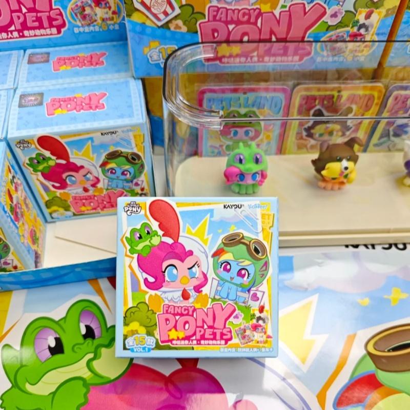 My Little Pony Blind Box Fancy Pony Pets Mystery Boxes Lovely Desk Decorations Action Figurine Cute Model Doll Birthday Toy Gift