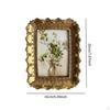 Photo Frame Holder DIY Display Case for Home Decor Gold Tabletop Birthdays Valentines