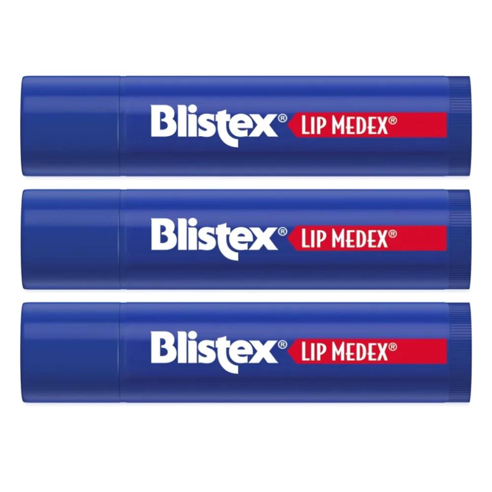 Blistex Lip Medex Stick Lip Balm 0.15oz x 3 Pack Blistex Lip Medex Lip Care Balm