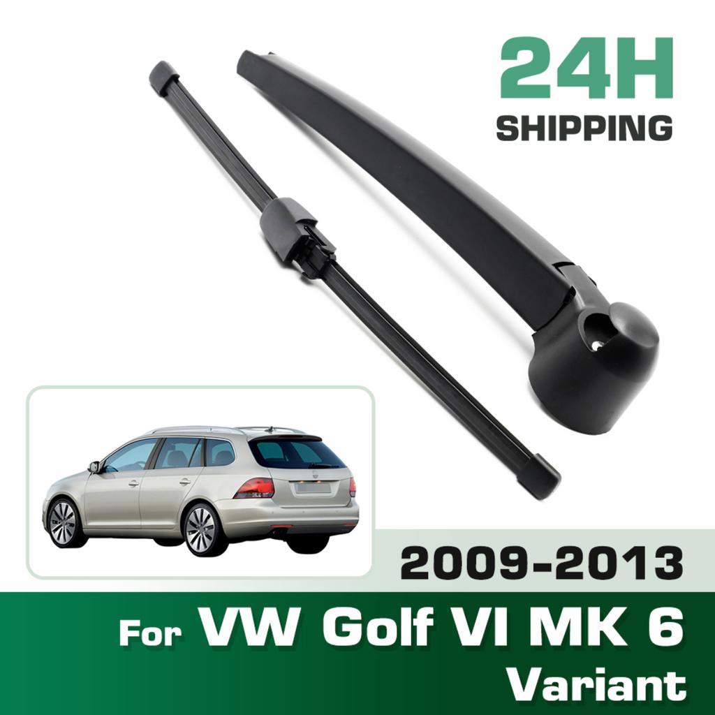 Stěrač 13" Zadní stěrač a sada ramen Sada Pro VW Golf VI MK 6 Variant 2009 - 2013 Čelní sklo Zadní výklopné dveře