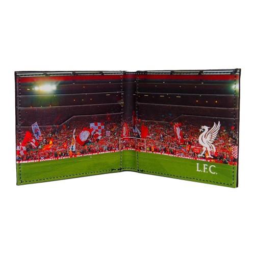 Liverpool FC Stadium Faux Leather Football Wallet