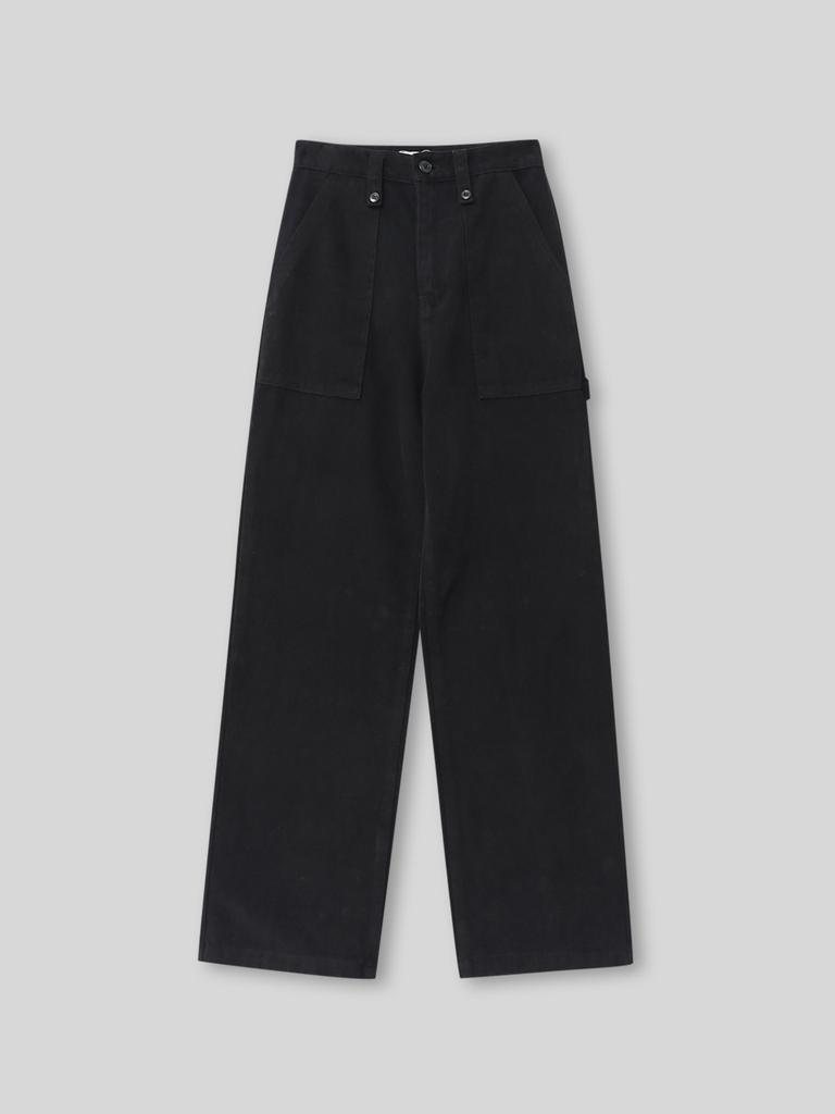 Deomiteun Pebble Denim Pants (Black)