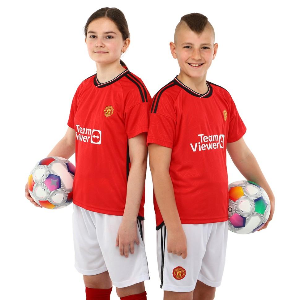 Manchester United Enfants Maillots Exterieur 2007-2008 | Maillots De