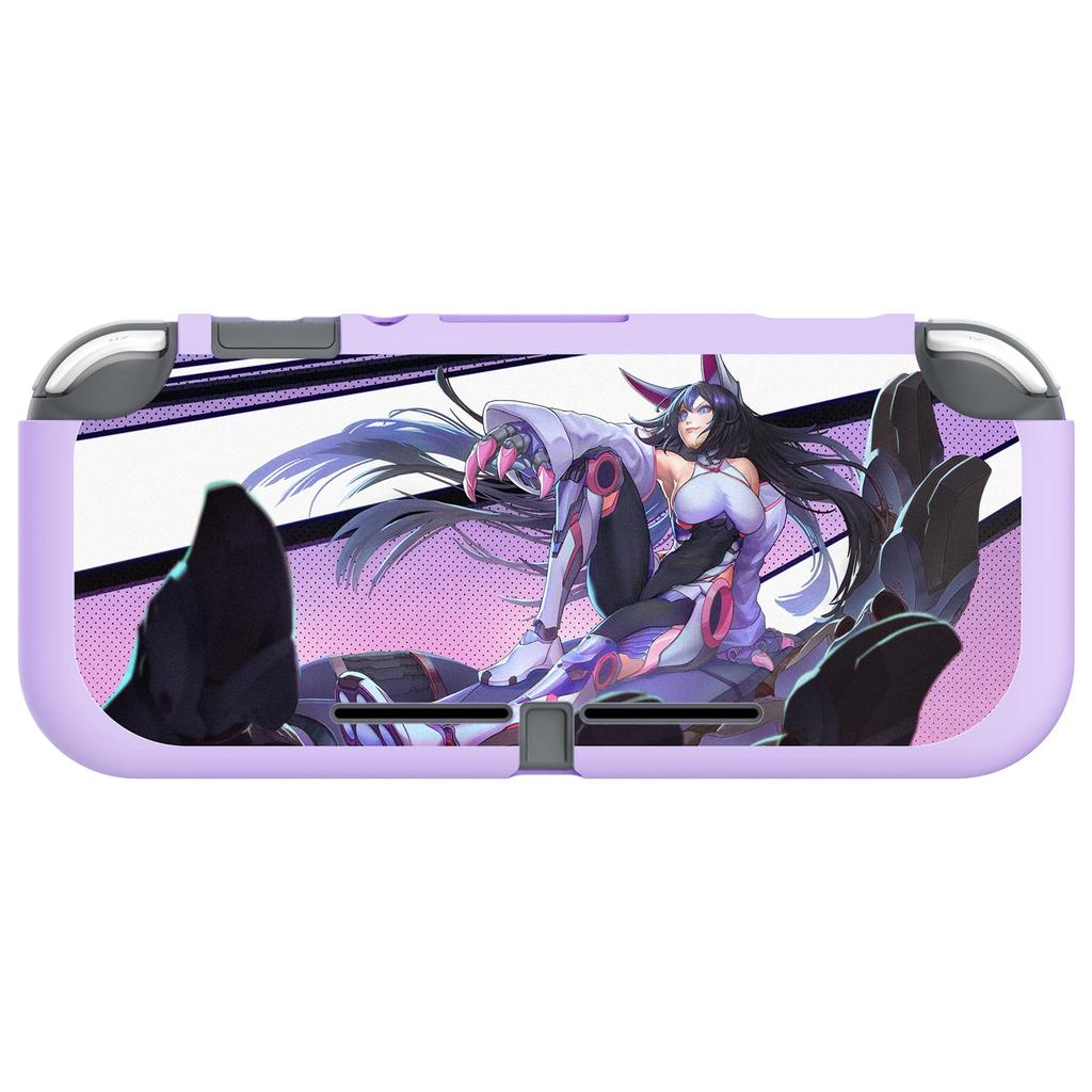 PlayVital Switch Lite Capa Protetora Personalizada Capa para Switch Lite Capa Protetora para Switch Lite Gato (Suave), (Suave), [Mecha Estilo Anime]