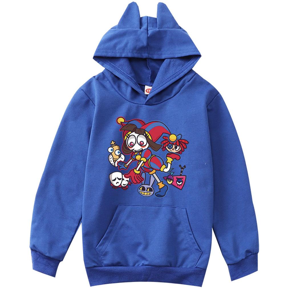 The Amazing Digital Circus Hoodie Toddler Girls Pomni Clothes Baby Boys Long Sleeve Sweatshirt 2026 Autumn Children's Clothing