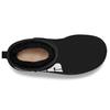 UGG Classic Ultra Mini Broken Logo 'Black White' Women's 1126373-BLK