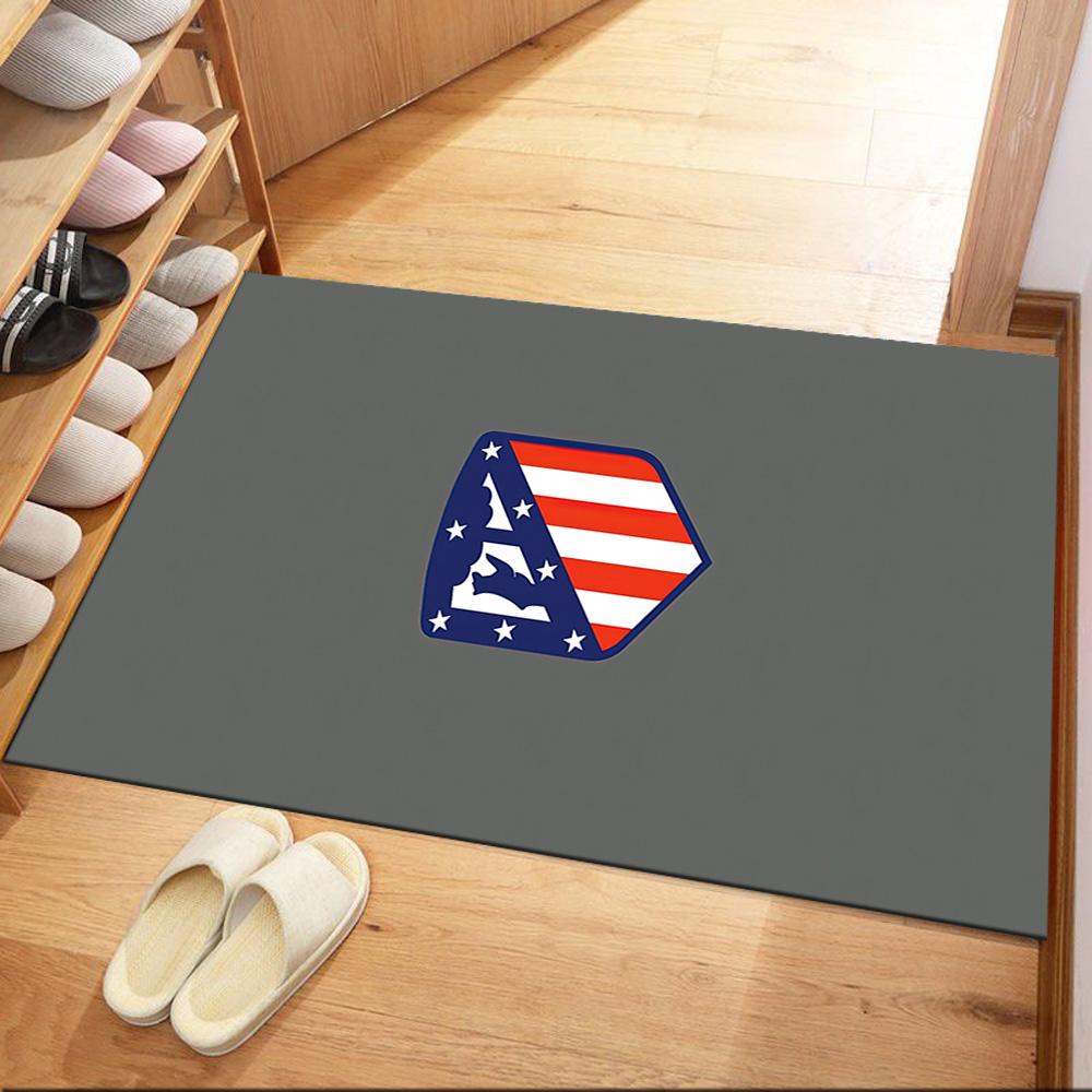 Atletico Madrid Floor Rug Office Rug Suitable For Decorate Room Balcony Foyer Hallway Antislip Carpet Anime Office Decor