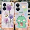 For Realme C55 4G Case RMX3710 Colorful Painted Cover Soft Slim Fundas Phone Case For Realme C55 C55 RealmeC55 Back Cover Bumper