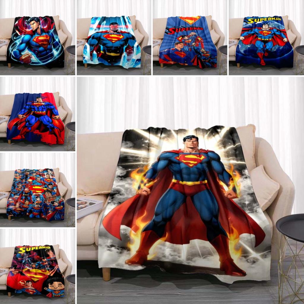 2026 New Superman Character Poster Blanket, Comfortable Home Blanket, Ideal Gift for Fans.