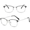 Photochromie Brille Quadratischer Legierungsrahmen Kurzsichtigkeitsbrille Outdoor UV-Schutz Dioptrie -0.5 -1.0 -1.5 -2.0 Bis -6.0