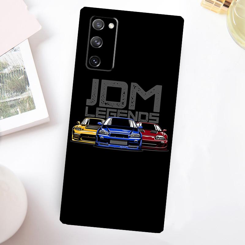 

JDM Legend Drift Car Phone Case For Samsung Galaxy S26 S25 S24 S23 Ultra S20 FE S21 FE S22 Plus S10 S25 FE Cover Galaxy S23Ultra