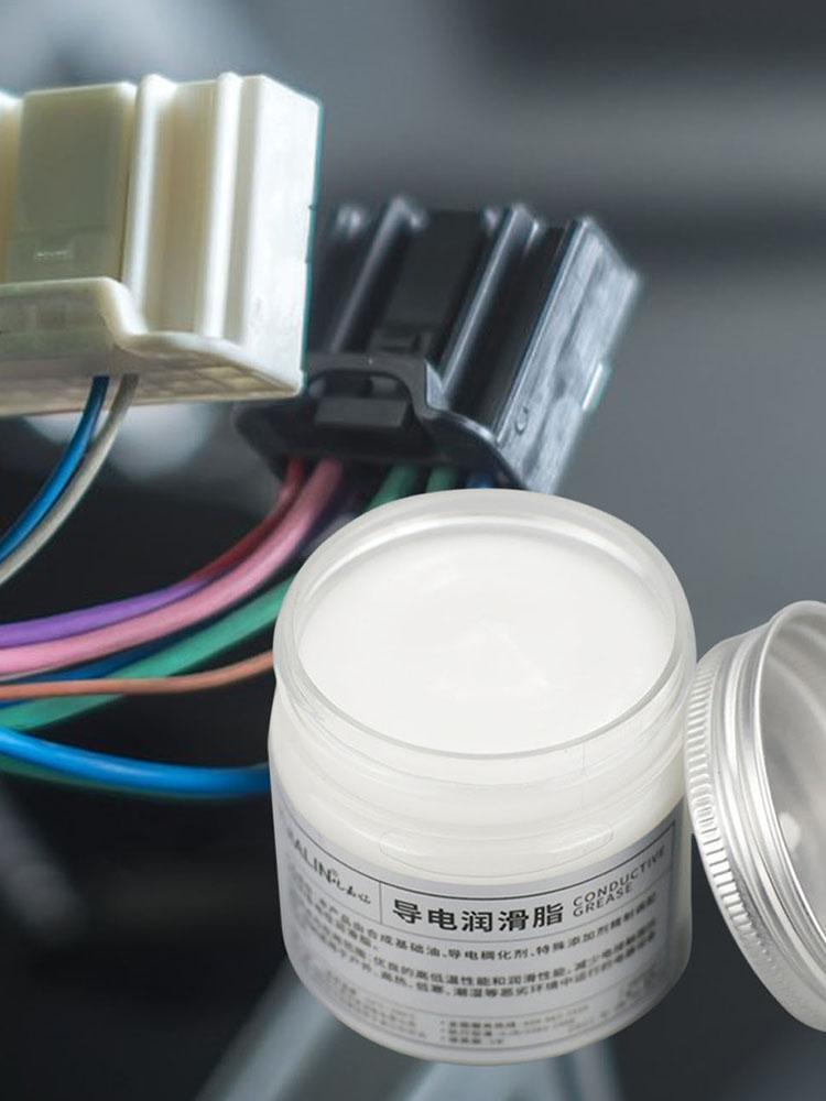 100g Elektrik Kontağı Gresi İletken Macun Elektrik Bileşik Gres Düşük Direnç Değeri için Ev Aletleri için