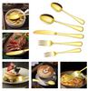 2024 Modern Premium Stainless Steel 48-Piece Cutlery Set - Western Style Steak Knives, Forks, and Spoons