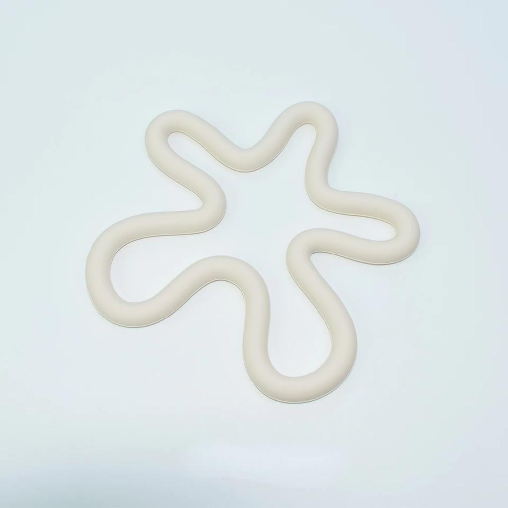 Geometrical Silicone Insulated Meal Mat Irregular Mat For Table Heat Resistant Coffee Cup Coaster Non-Slip Drink Coaster