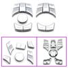 Silver F20 F22 F30 F34 F36 F10 CIC IDrive Multimedia Control Button Cover Keys Cap For BMW 1 2 3 4 5 6 7 X3 X4 X5 X6 F02 F06 F25