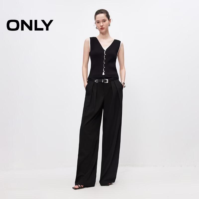 Only Women's 2026 Summer Commuter Loose Wide-Leg Trousers