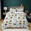 Merry Christmas Bedding Set Duvet Cover Set 3D Bedding Set Digital Printing Queen Size Bedding Set Fashion Design Christmas Gift