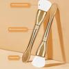 1 Buc. Pensulă Mască Silicon Dublă Față Aplicare Argilă Curățare Față Instrument Special Beauty Pentru Măști Faciale cu Argilă Gel Creme