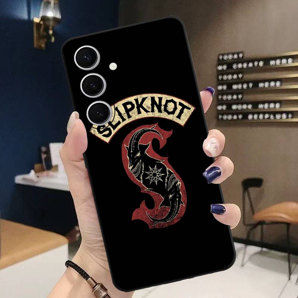 Slipknot Band Phone Case For Samsung S 24 Fe 25 Ultra Plus 20 Lite 21 30 22 23 24 22 Ultra 5G Fundas