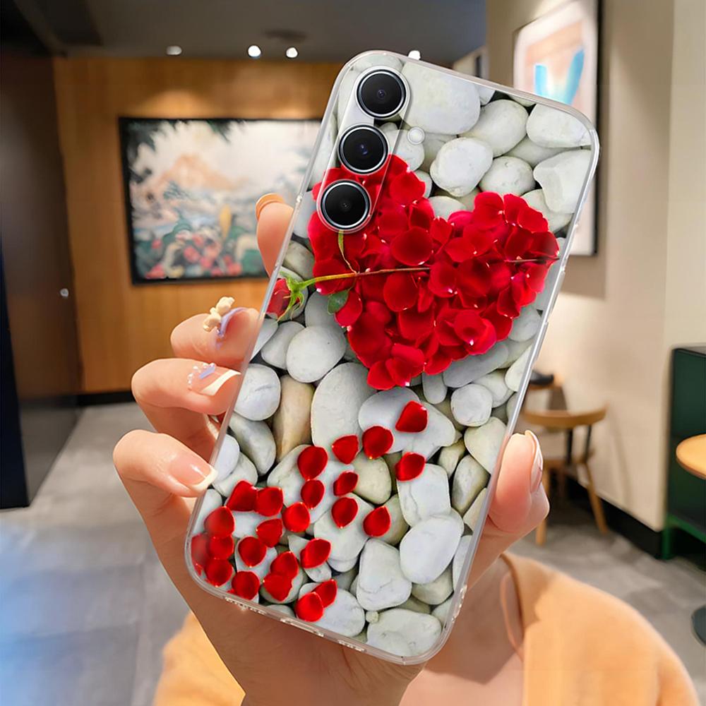 6.7" For Samsung A36 SM-A366E Case Painted Pattern Soft Clear Silicone TPU Cover on For Samsung Galaxy A36 5G A366 Cases Fundas