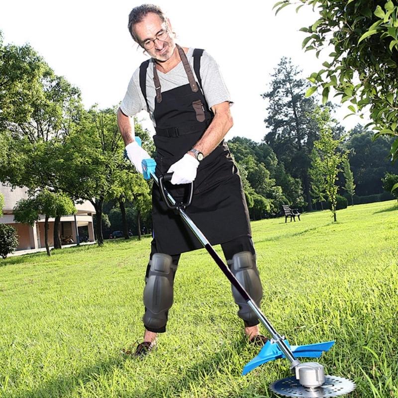 1 Paar Gartenarbeit Knieschoner Motorrad Knieschützer Mähen Schienbeinschützer Beinschutz Trimmer Gamasche für Gartenarbeit