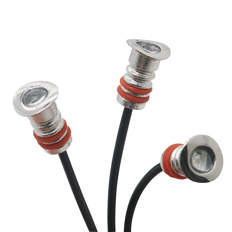 1W White Blue Green 316 Stainless Steel Boat Guardrail Deck Stair Balcony Parapet Balustrade Fence Railing LED Handrail Light
