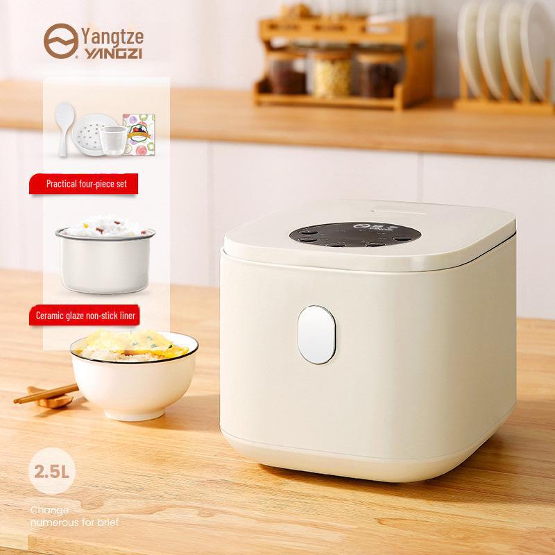 Zemkom Smart Mini Rice Cooker (1-3 People) with Rice-Soup Separation