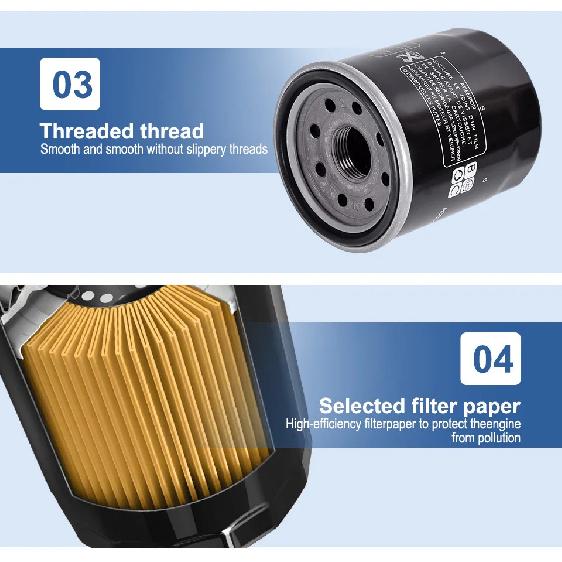 Motorcycle Oil Filter for Indian Scout Sixty 2015-2019 Scout Bobber 900 Ranger RZR XP 2011-2019