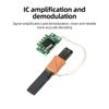 DCF77 Radio Clock Module 77.5KHz Single Frequency Receiver with Automatic Time Synchronization for DIY Projects
