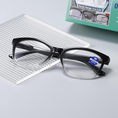 Spring Leg Smart Zoom Reading Glasses Unisex Radiation-Resistant Middle-Aged And Old Glasses