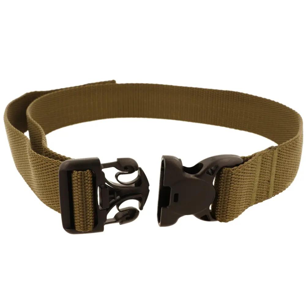 40mm Tactical KHAKI Trouser Belt with Adjustable Plastic Buckle 40mm Tactical KHAKI Trouser Belt with Adjustable Plastic Buckle 95 cm