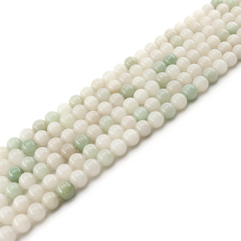Inner Mongolia Shetaicui Jadeite Natural Stone DIY Jewelry Accessories - Loose and Strung Beads