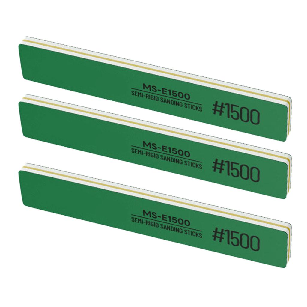 3Pcs Polishing Stick Sanding Stick for Plastic Model Metal Wood Buffing Sanding Tool Sandpaper Sanding Polishing Part