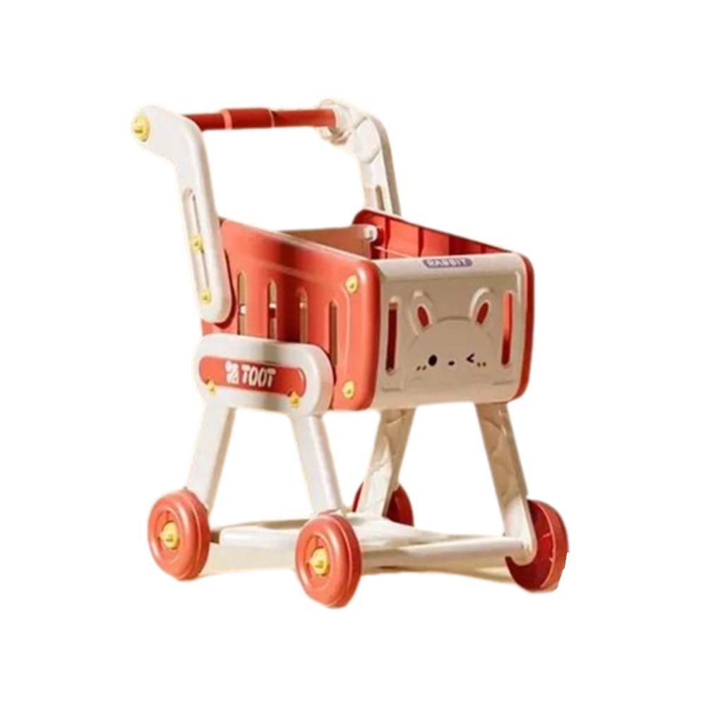 Simulation Supermarket Trolley Toy 32PCS/Set Pretend Shopping Playset Toy  Playing House