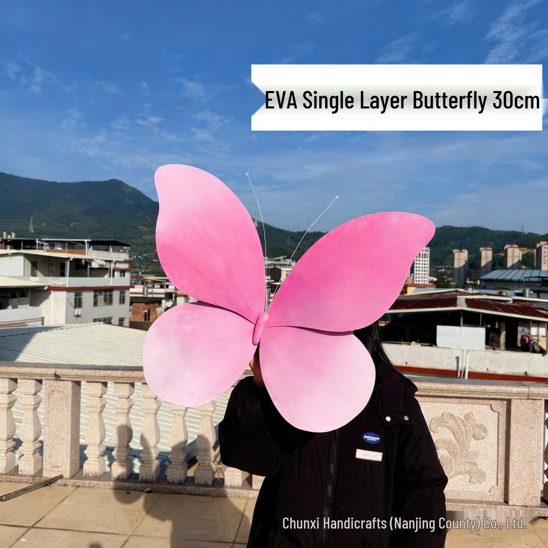 

3D Gradient Butterfly Photo Prop for Wedding and Window Display Decor