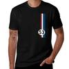T-shirt Herbie Stripes Lavoro Quotidiano Top a Maniche Corte