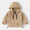 Fashion Spring Boys Jackets Casual Hooded Zipper Kids Windbreaker Coat Autumn Boys Outerwear Children Clothes