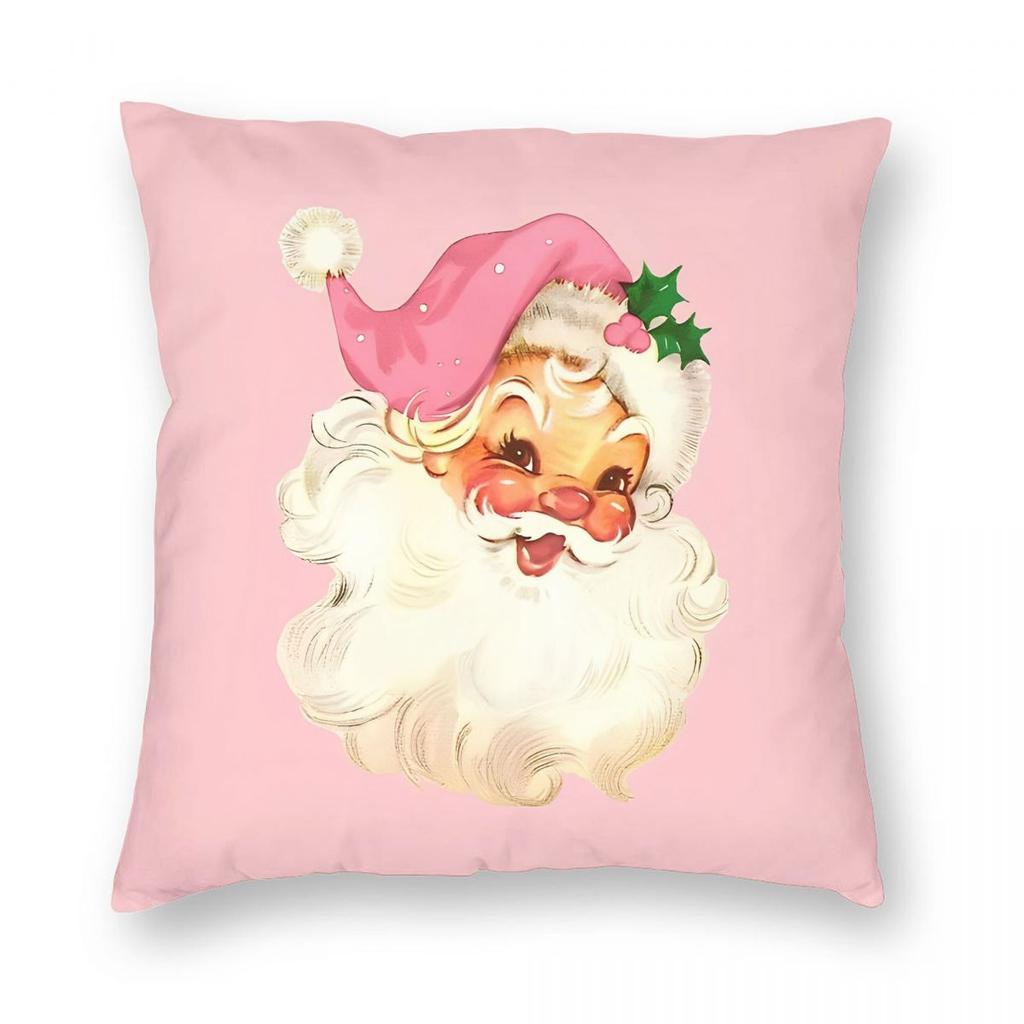 Red Car With Christmas Tree On Roof Pillowcase Printing Fabric Cushion Cover Gift Throw Pillow Case Cover Home Wholesale cm