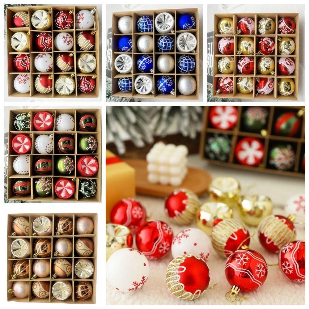 

Набір пластикових різдвяних кульок із 16 предметів. Різдвяні кульки для святкових прикрас шампанського