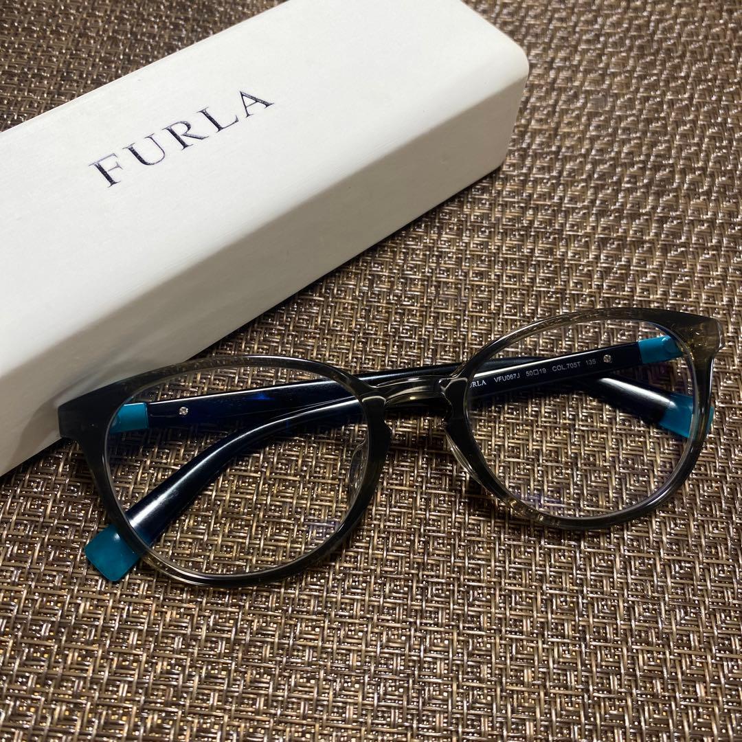 Used [FURLA] Furla blue light blocking glasses