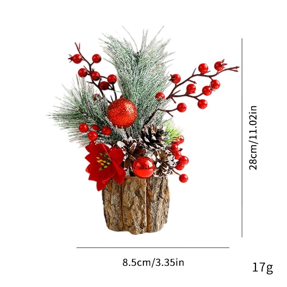DIY Christmas Tree Desktop Decoration Realistic Ornament