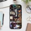 M-Moriarty the P-Patriot Black Phone Case For IPhone 17 16 15 14 13 12 13 12 11 Pro Max Plus XS XR Silicone Soft Back Cover