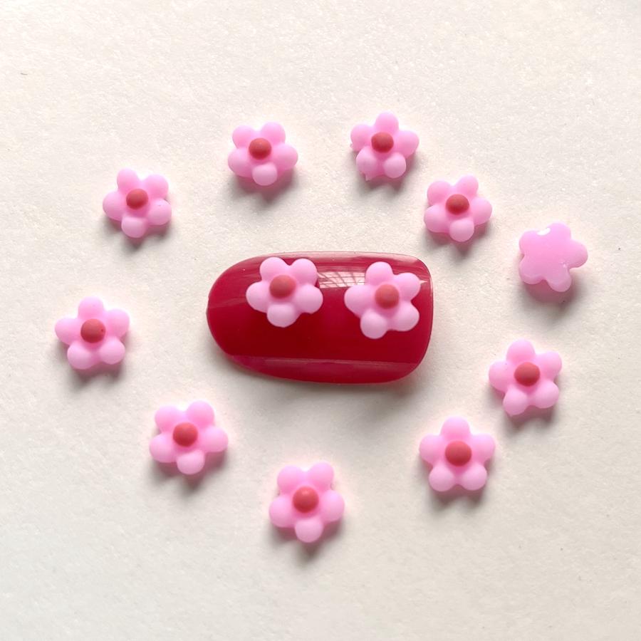 100 Pieces of Mixed Mini Egg Flower Resin Trim Flat Back Scrapbook Diy Jewelry Nail Art Deco Floret