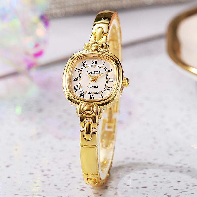 Women's Square Quartz Watches Bracelet Wristwatch Girls Clock Gift