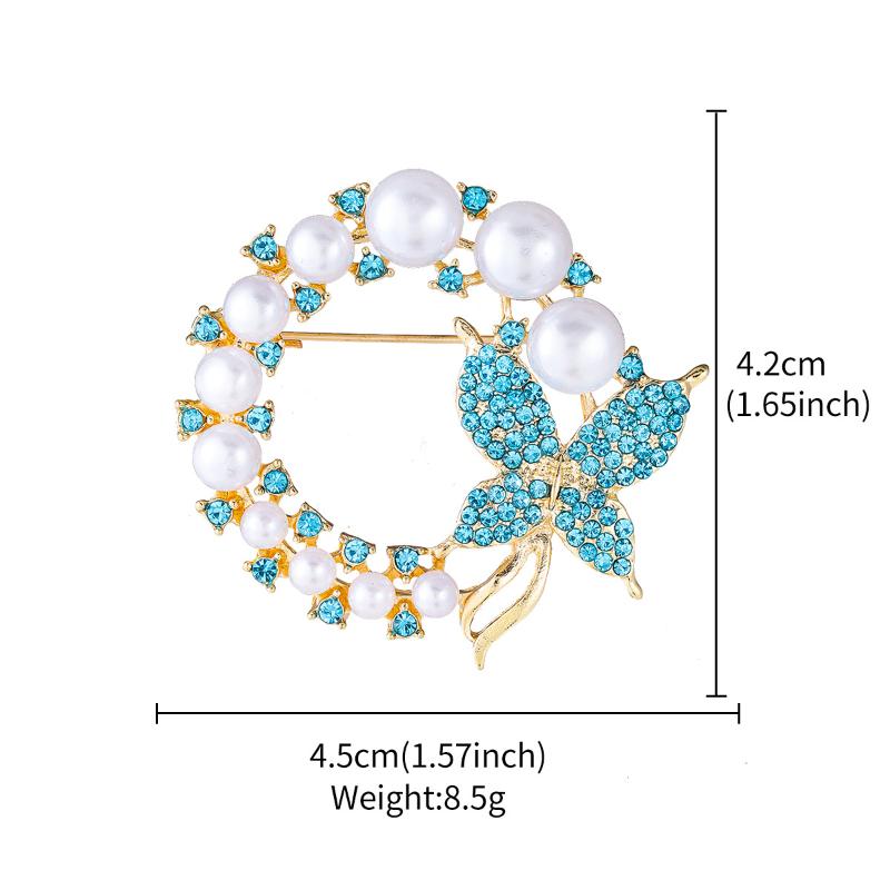 Creative  Flower Brooch Versatile Scarf Buckle Anti-Exposure Buckle  Corsage Brooch Women'S Accessories