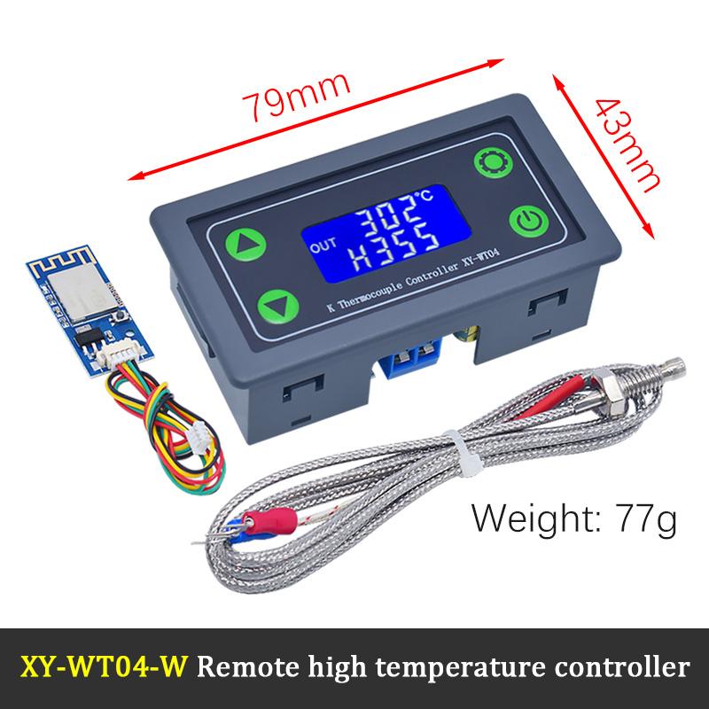 XY-WT11-W Termostato Digitale WiFi Remoto per Temperatura Termocoppia K Alta Precisione -99~999℃ Modulo Termostato Digitale