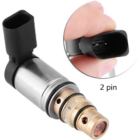 AC Compressor Control Solenoid Valve, 1K0260859F, 1K0820803E Compressor Control Valve, 1K0820803G 1K0820803H 1K0820803J Replacement Parts,Control